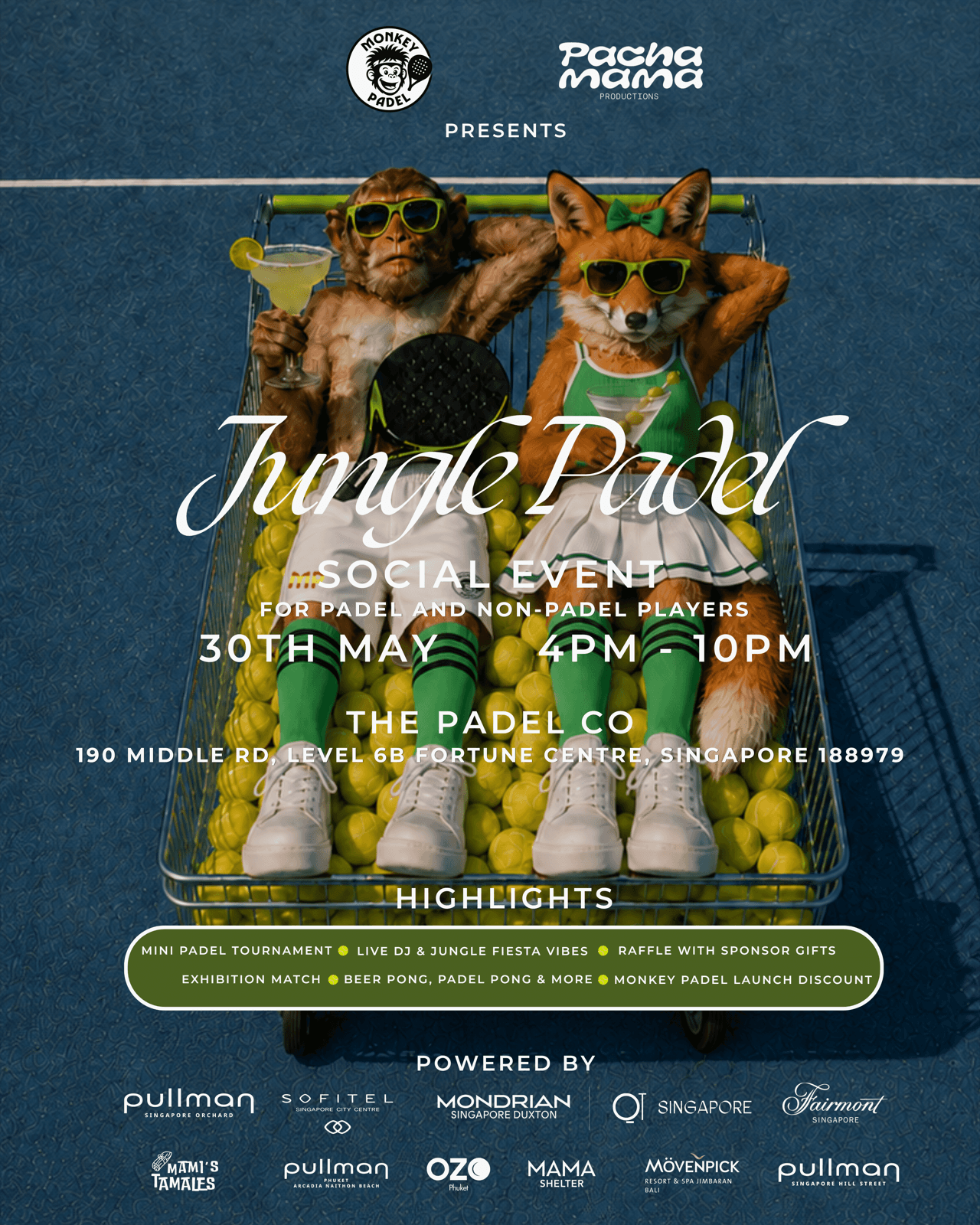 Jungle Padel at The Padel Co @ Bugis