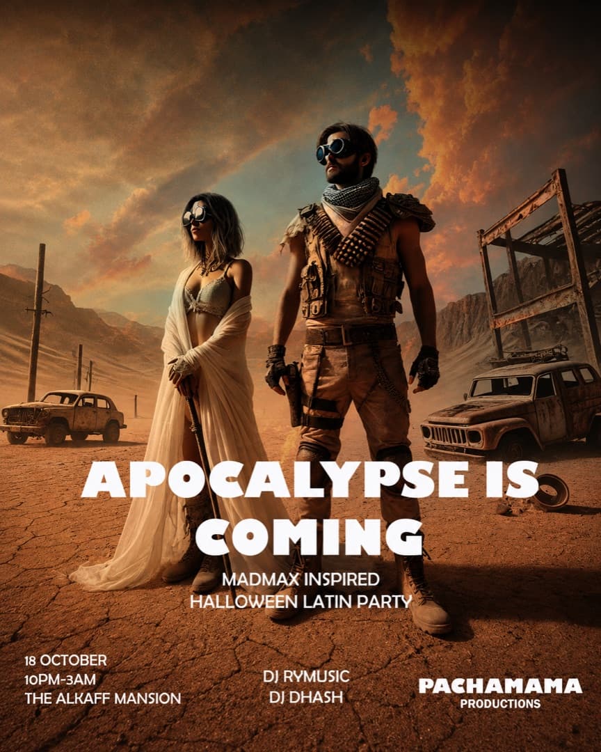 MADMAX-Inspired Halloween Party at The Alkaff Mansion