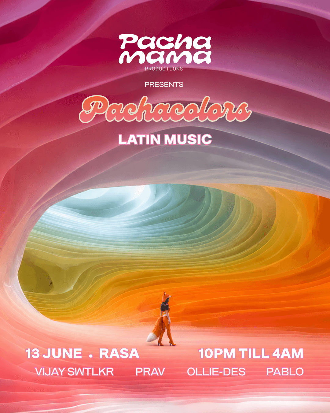 Pachacolors at Rasa (Space)