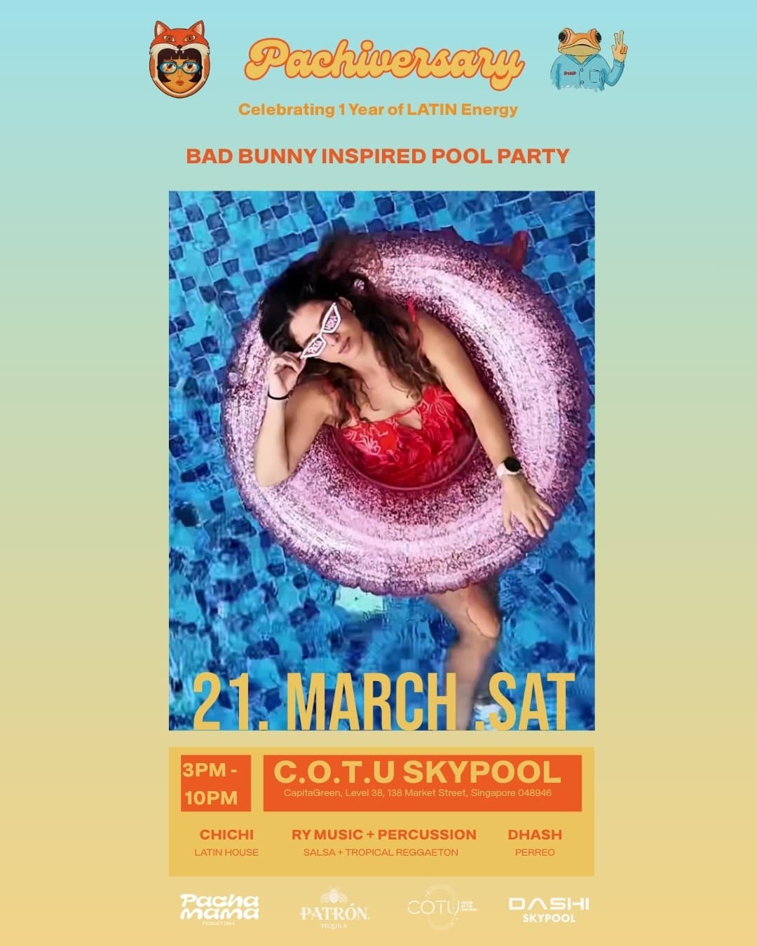 Pachiversary at C.O.T.U Dashi Skypool
