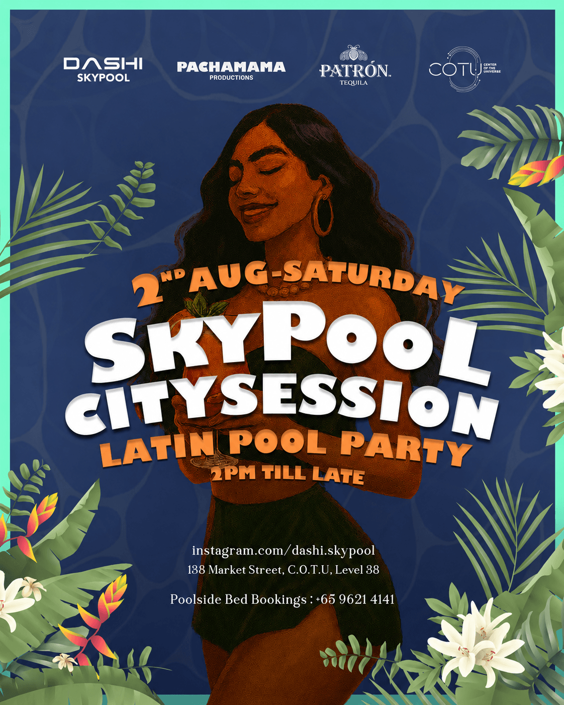 Pool Party at C.O.T.U Dashi Skypool